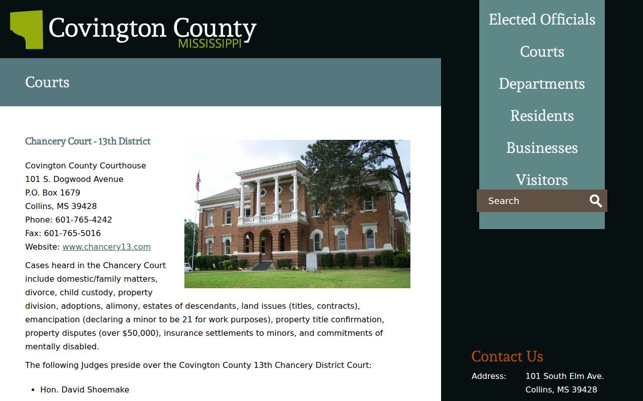 Covington County court source for 24-hour release timing